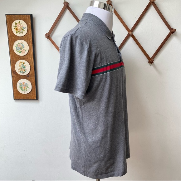 Gucci Web Trim Polo - Picture 4 of 14